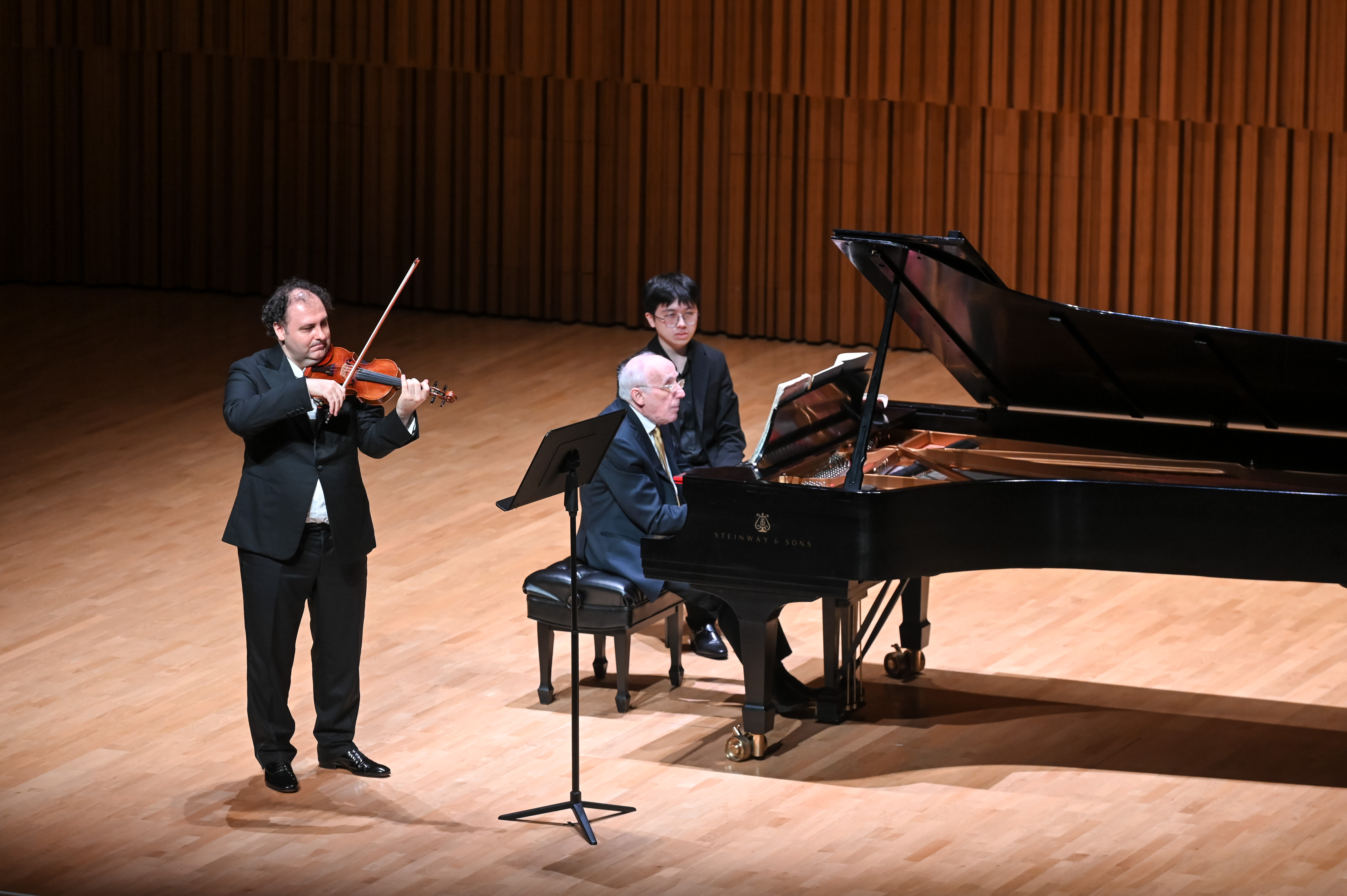 Piano and Violin Recital by Bruno CANINO and Gian Paolo PELOSO