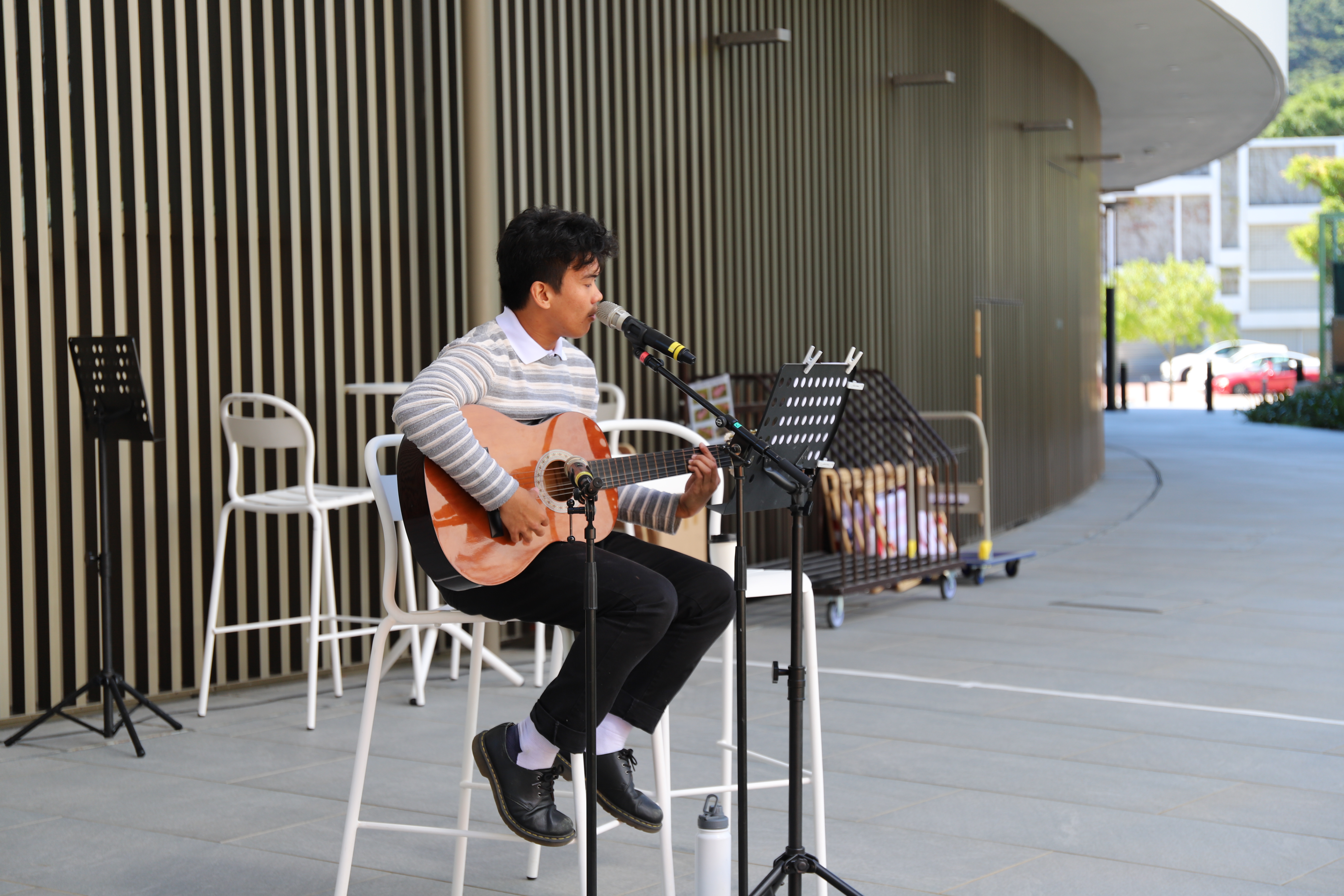 busking