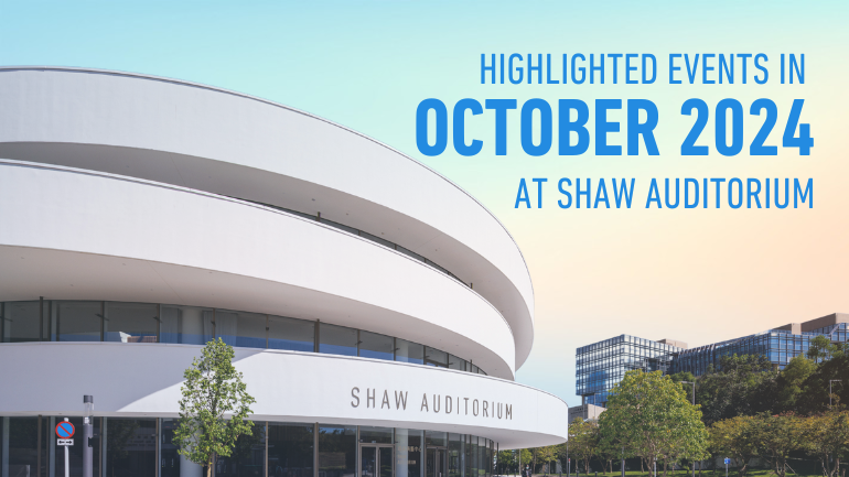 Highlighted Events in October 2024 at Shaw Auditorium