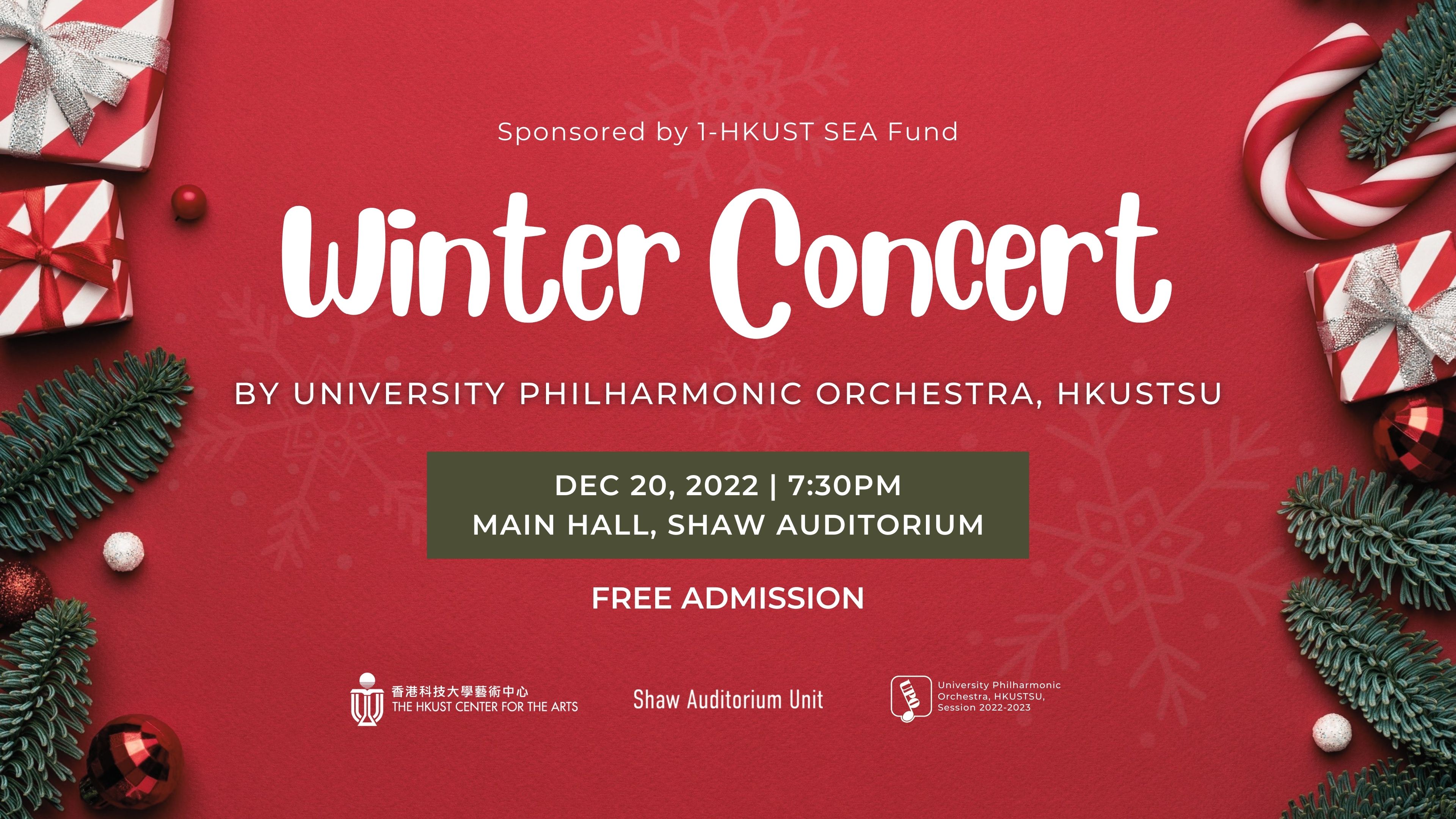 Winter Concert by University Philharmonic Orchestra